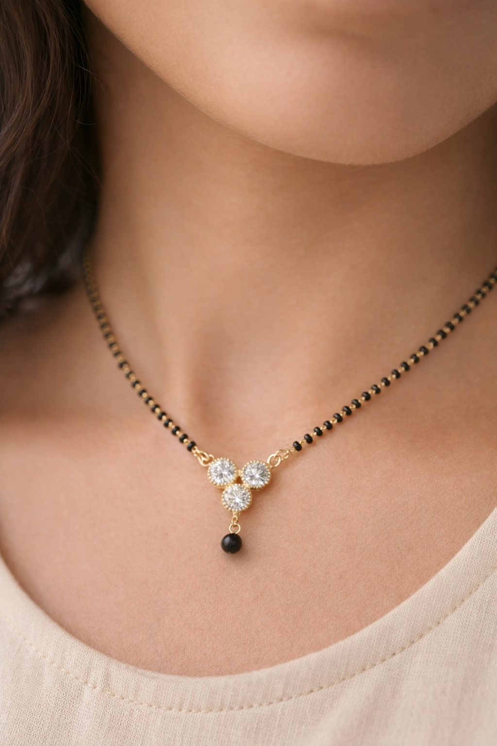 Royal Spark Mangalsutra Necklace