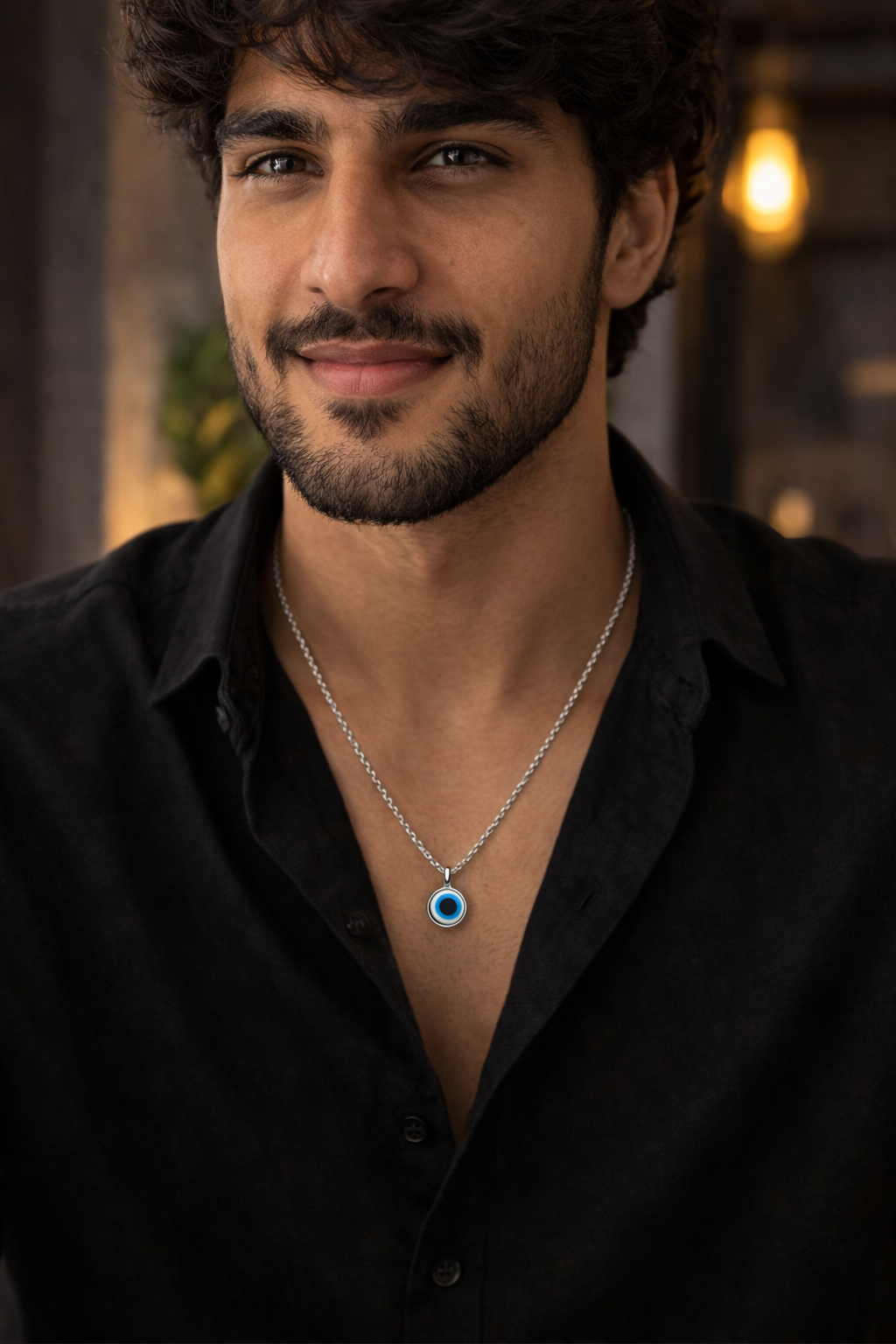 Premium Evil Eye Chain – Stylish Unisex Protection chain