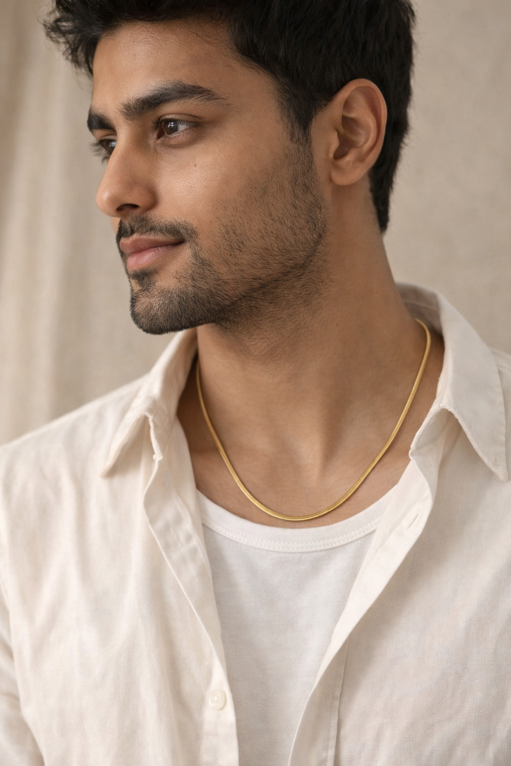 Gold Snake Chain  for Men – Minimal Fashion Chain