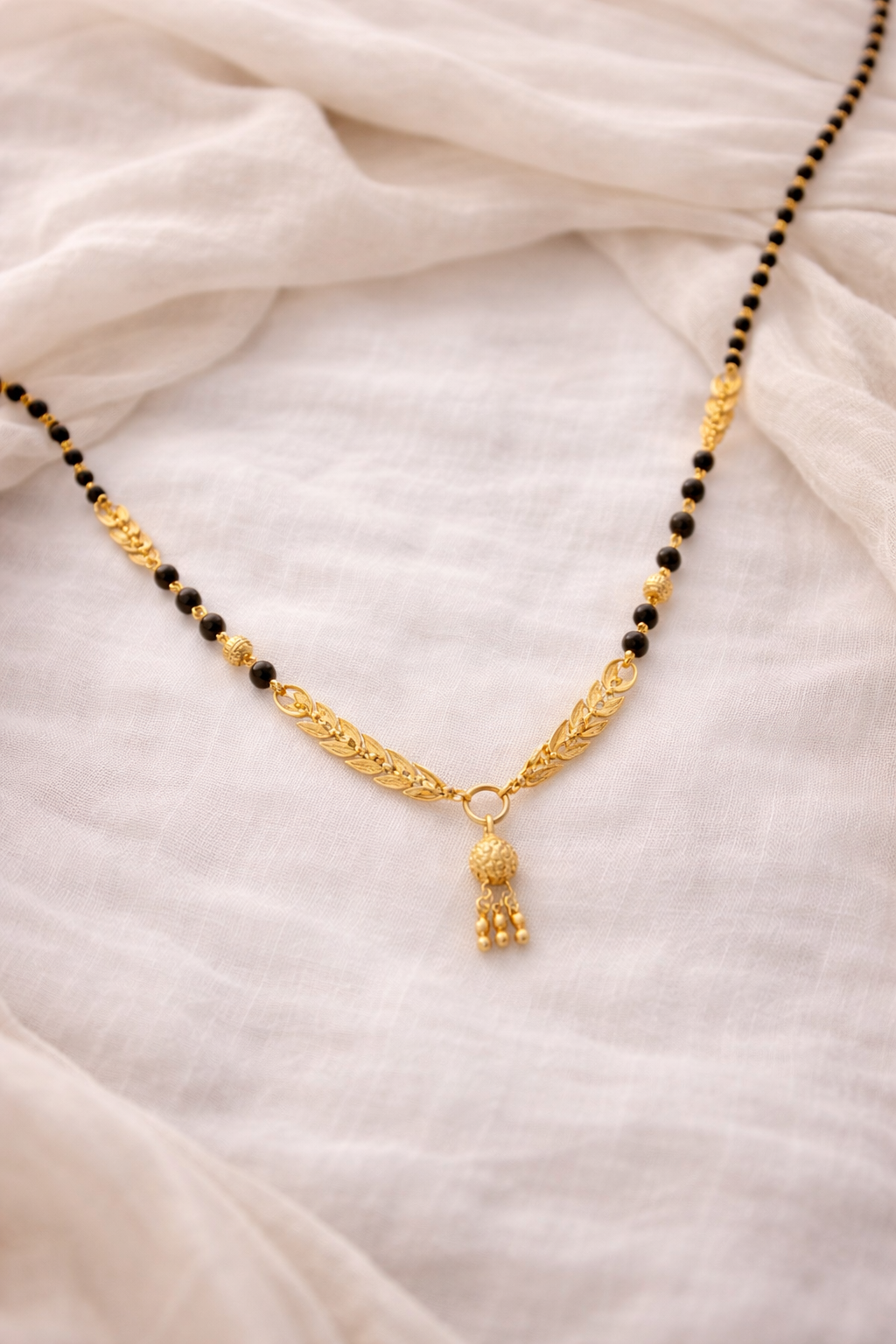 Premium Gold Leaf Mangalsutra