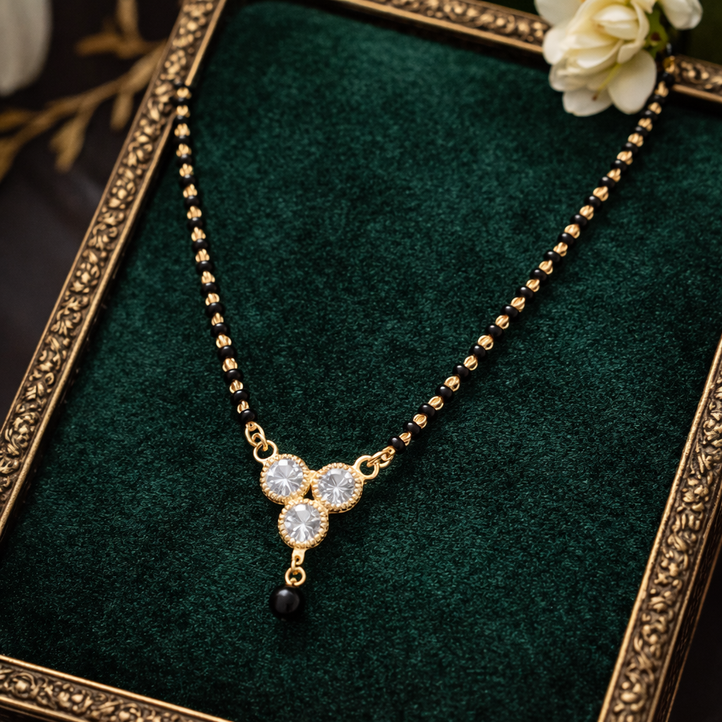 Royal Spark Mangalsutra Necklace