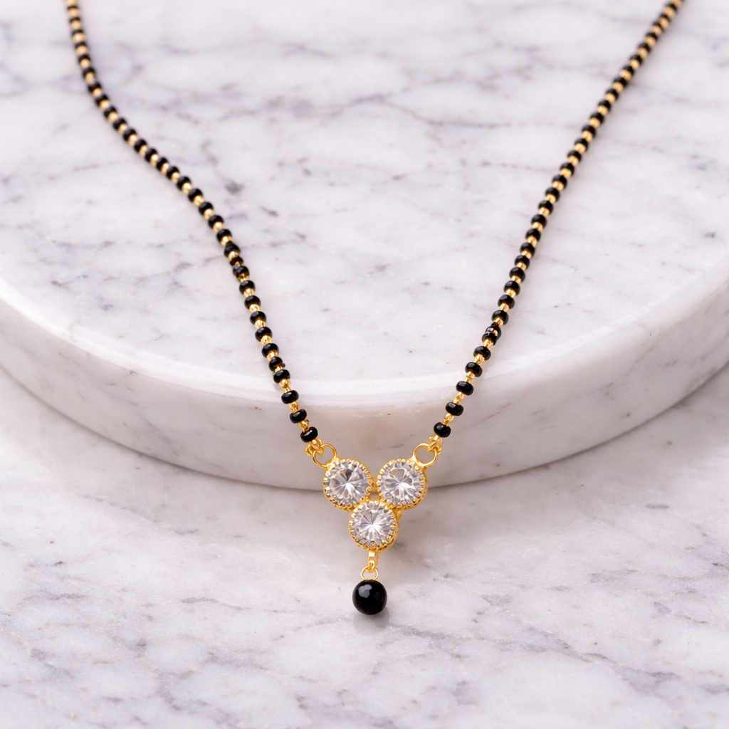 Royal Spark Mangalsutra Necklace