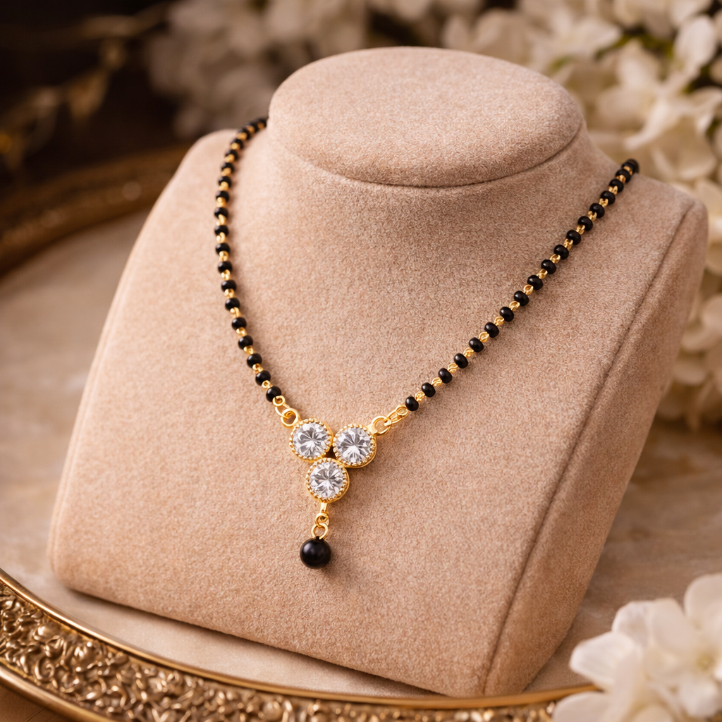 Royal Spark Mangalsutra Necklace