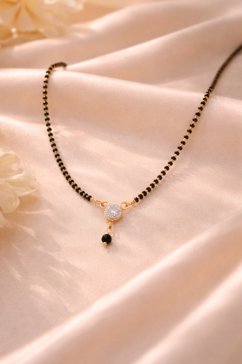 Classic Black Bead Mangalsutra