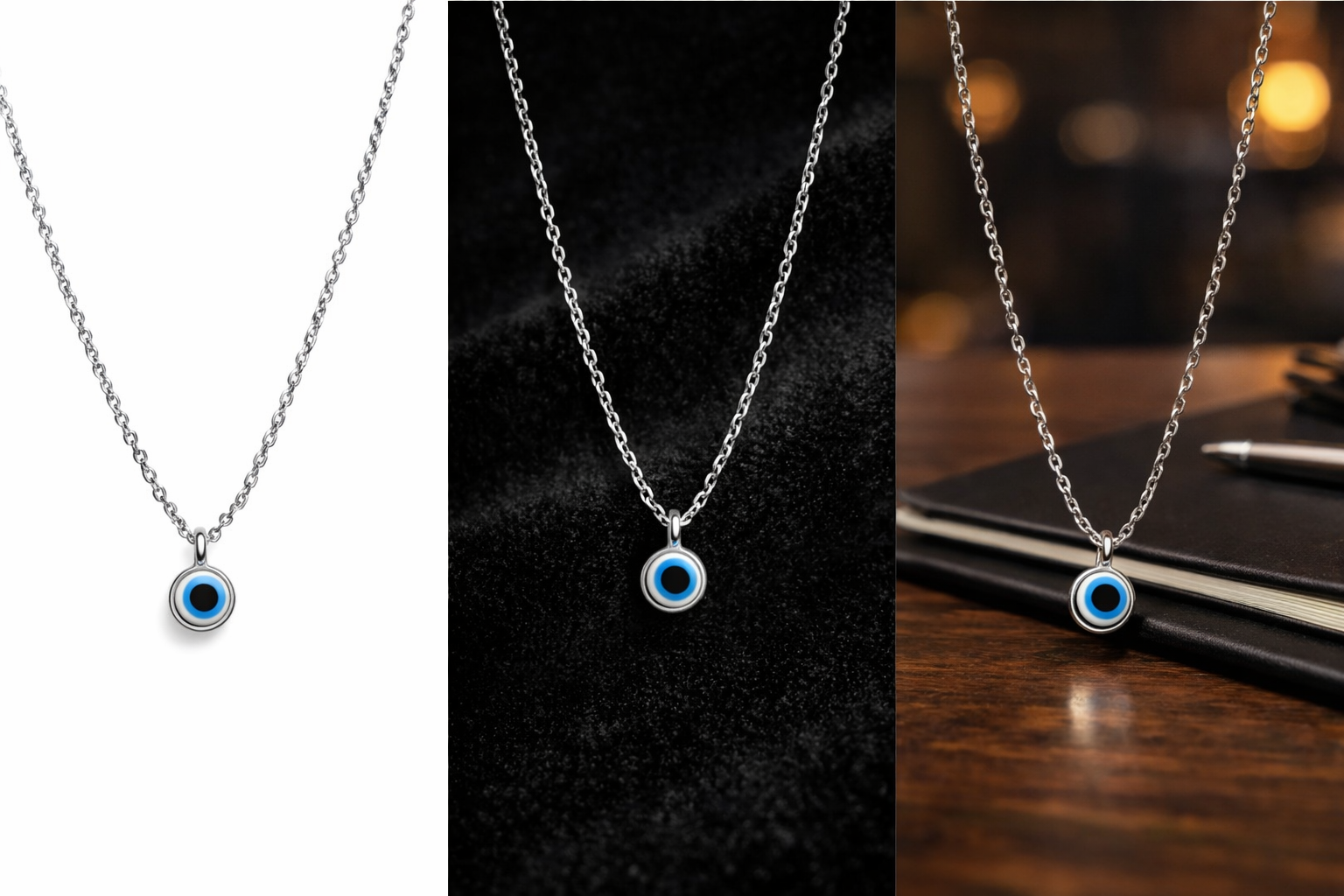 Premium Evil Eye Chain – Stylish Unisex Protection chain