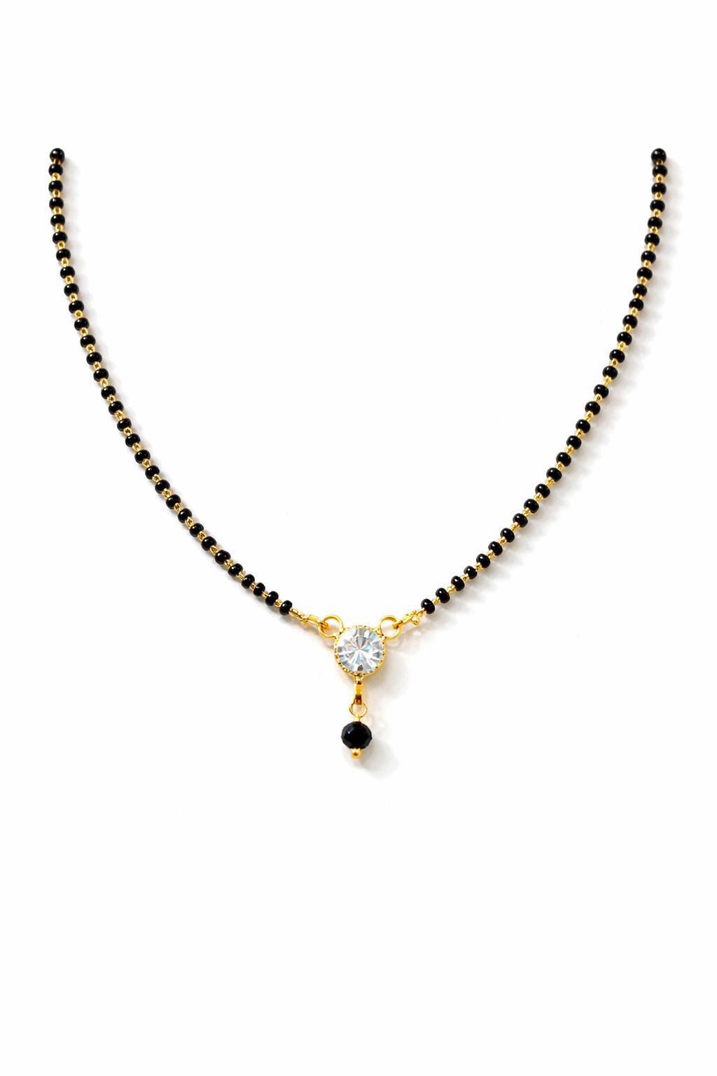 Classic Black Bead Mangalsutra