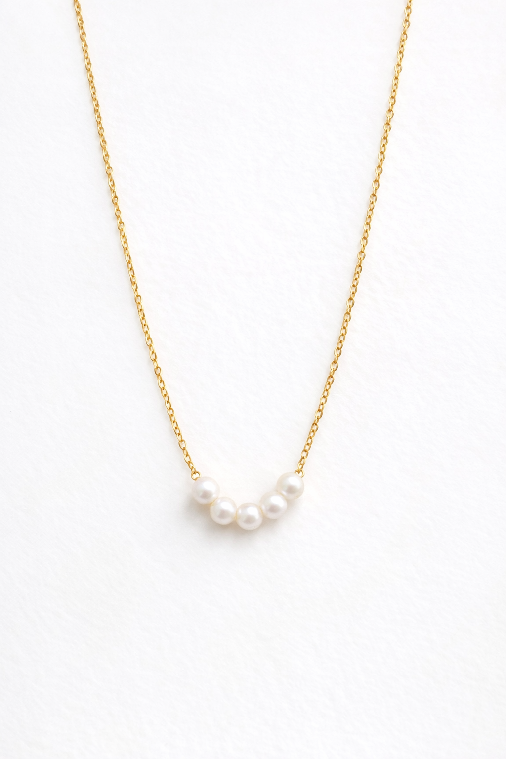 Minimal Pearl Necklace – Elegant Daily Wear Jewelry